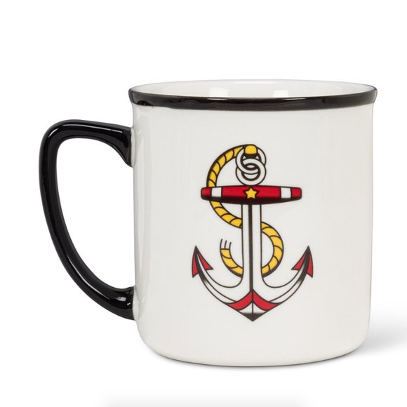 Exclusive "Dad" Old School Tattoo Oversized Stoneware Mug - Picture 3 of 9